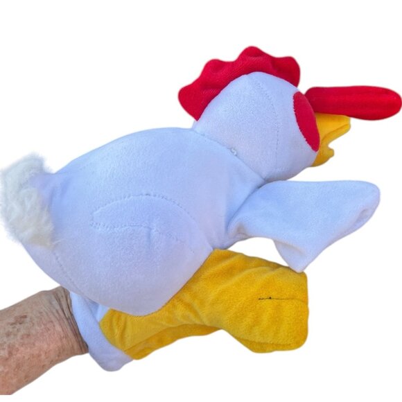 3 Cal Toy Chicken Hand Puppets Plush Creations Plush IKEA Interactive Play - Picture 9 of 16